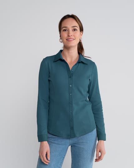 Cotton Rib Shirt