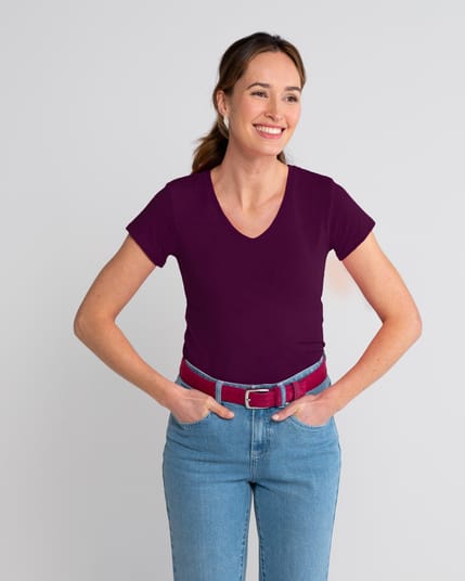 Everyday Cotton V Neck