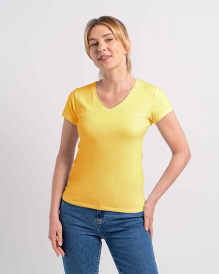 Everyday Cotton V Neck