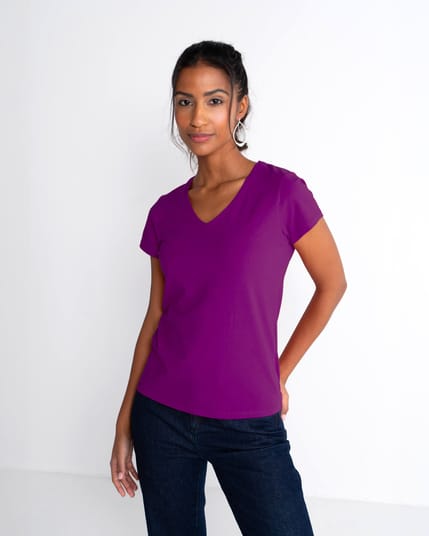 Everyday Cotton V Neck