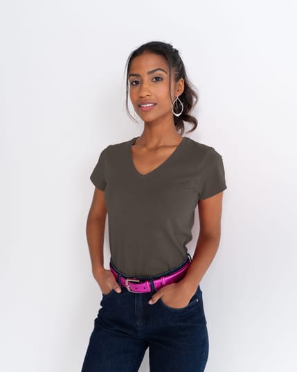 Everyday Cotton V Neck