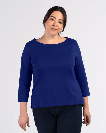 Bryony Boat Neck 3/4 Sleeve
