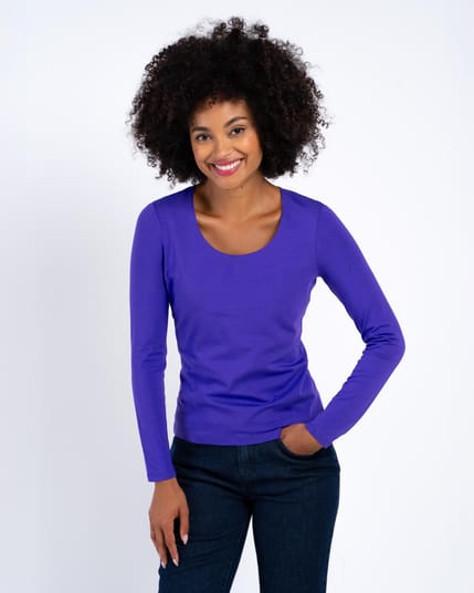 Darcey Scoop Long Sleeve