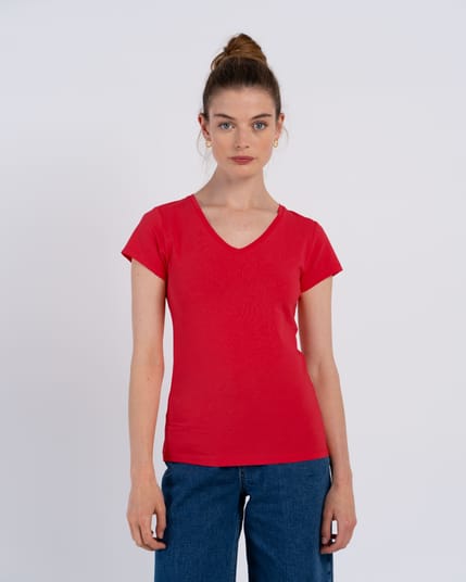 Everyday Cotton V Neck