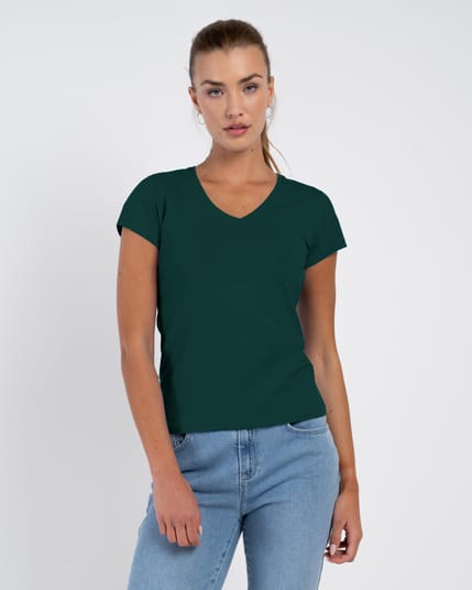 Everyday Cotton V Neck