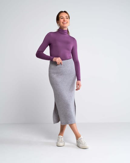 Silky Roll Neck