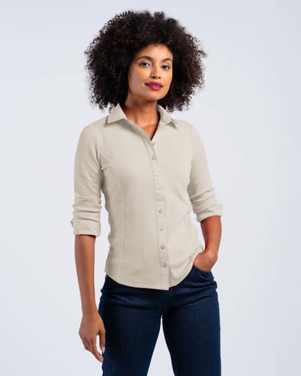Cotton Rib Shirt