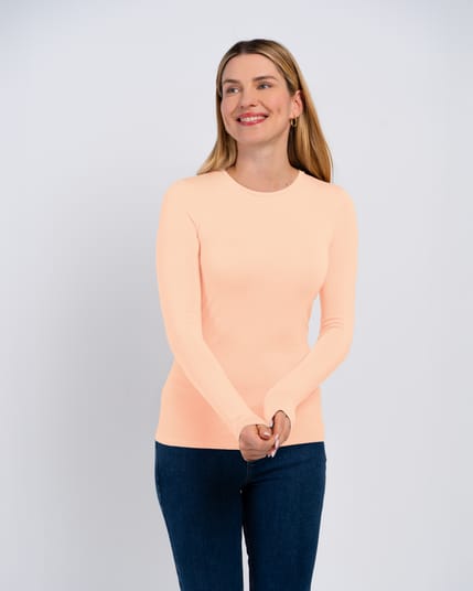 Silky Crew Neck