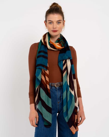 Broken Stripe Scarf