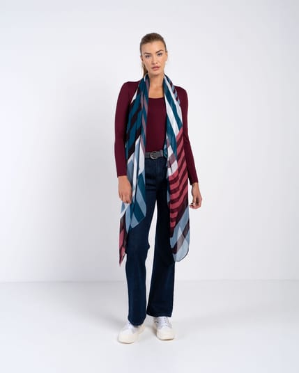 Broken Stripe Scarf