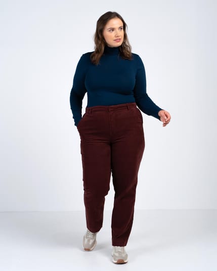 Jamie Cord Straight Trousers