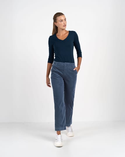 Jamie Cord Straight Trousers