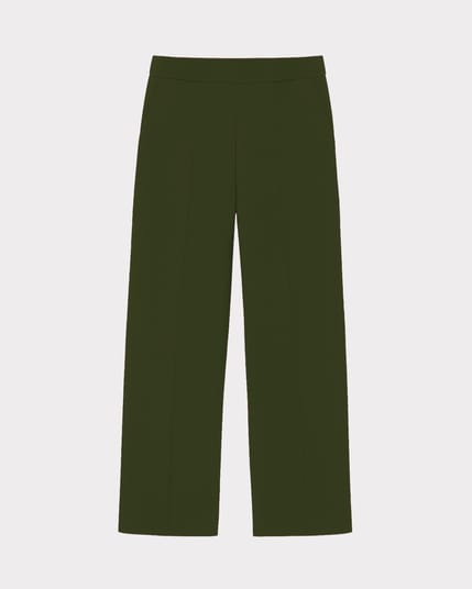 Ponte Wide Leg Trousers