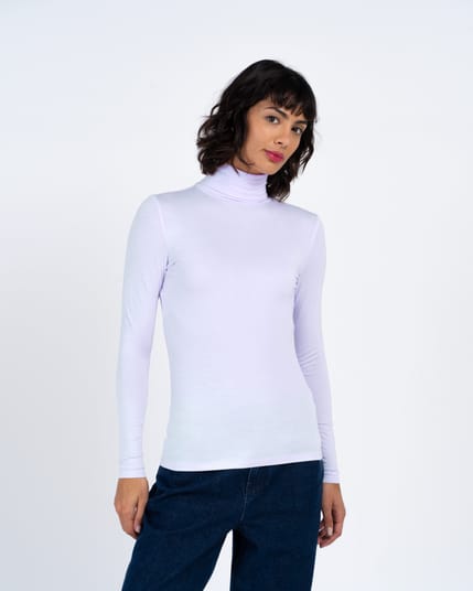 Silky Roll Neck