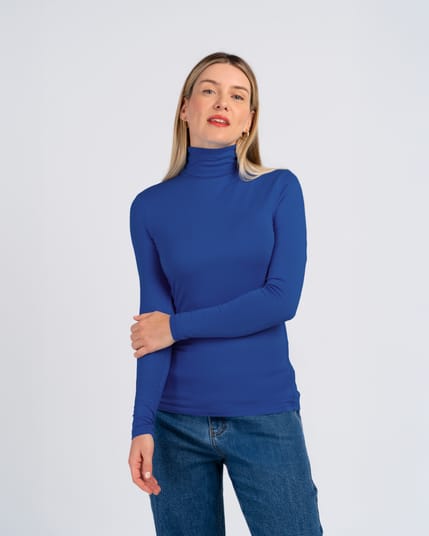 Silky Roll Neck