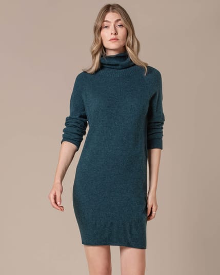 Celtic Geelong Roll Neck Knee Length Dress