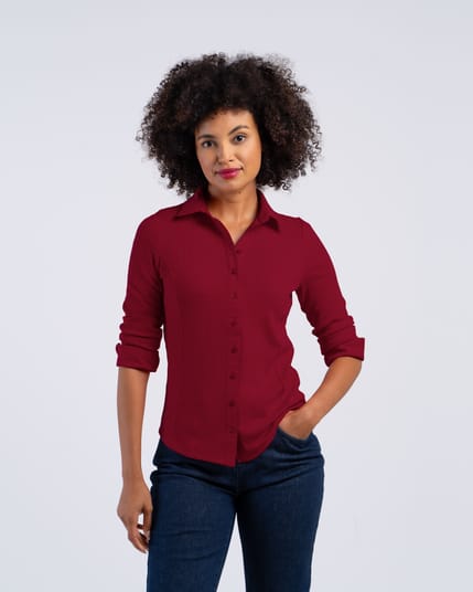Cotton Rib Shirt