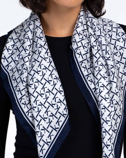 Kettlewell Signature Square Silk Scarf