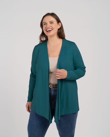 Jersey Edge to Edge Cardigan