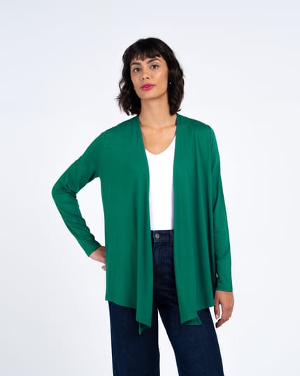 Jersey Edge to Edge Cardigan