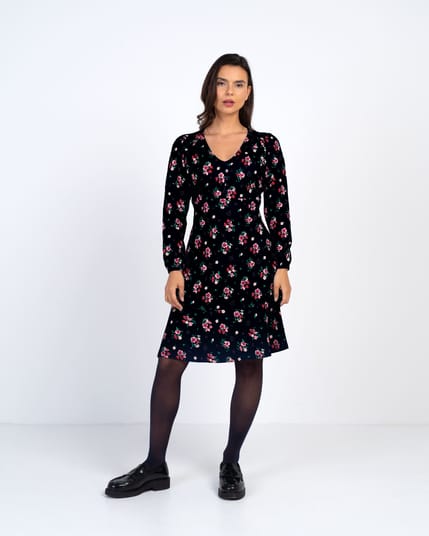 Printed Jersey Dress