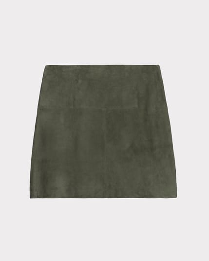 Hayden Suede Skirt