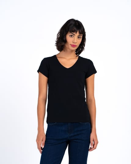 Everyday Cotton V Neck