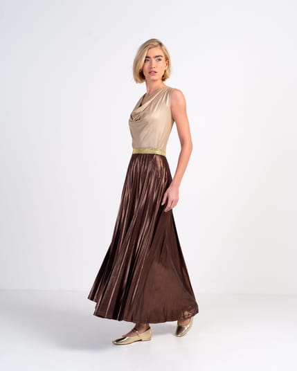 Full Pleated Skirt