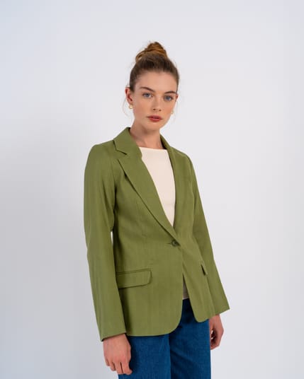 Iona Linen Blazer