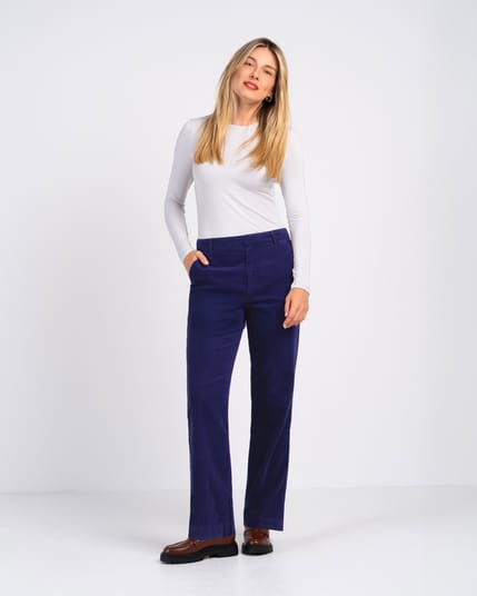 Jamie Cord Straight Trousers