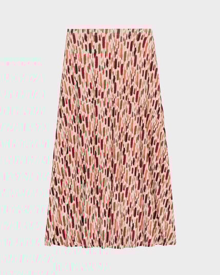 Printed Maxi Skirt