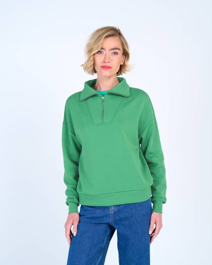 1/4 Zip Soft Sweat Top
