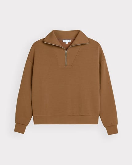 1/4 Zip Soft Sweat Top