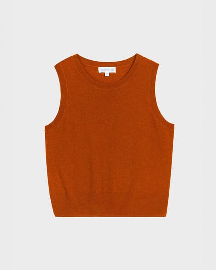 Knitted Merino Tank Top