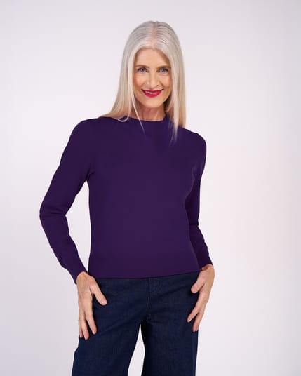 Cotton Crew Neck Jumper