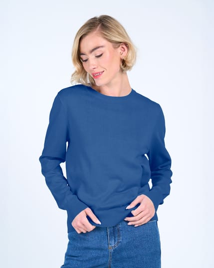 Cotton Crew Neck Jumper