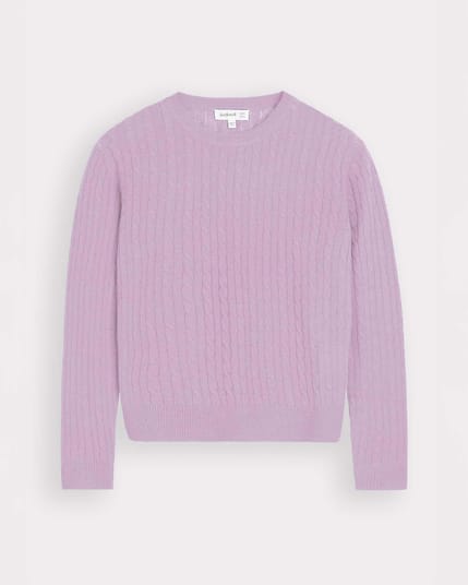 Cable Cashmere Sweater
