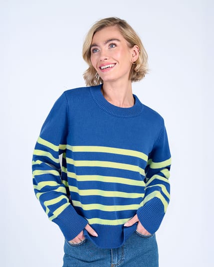 Boxy Stripe Jumper